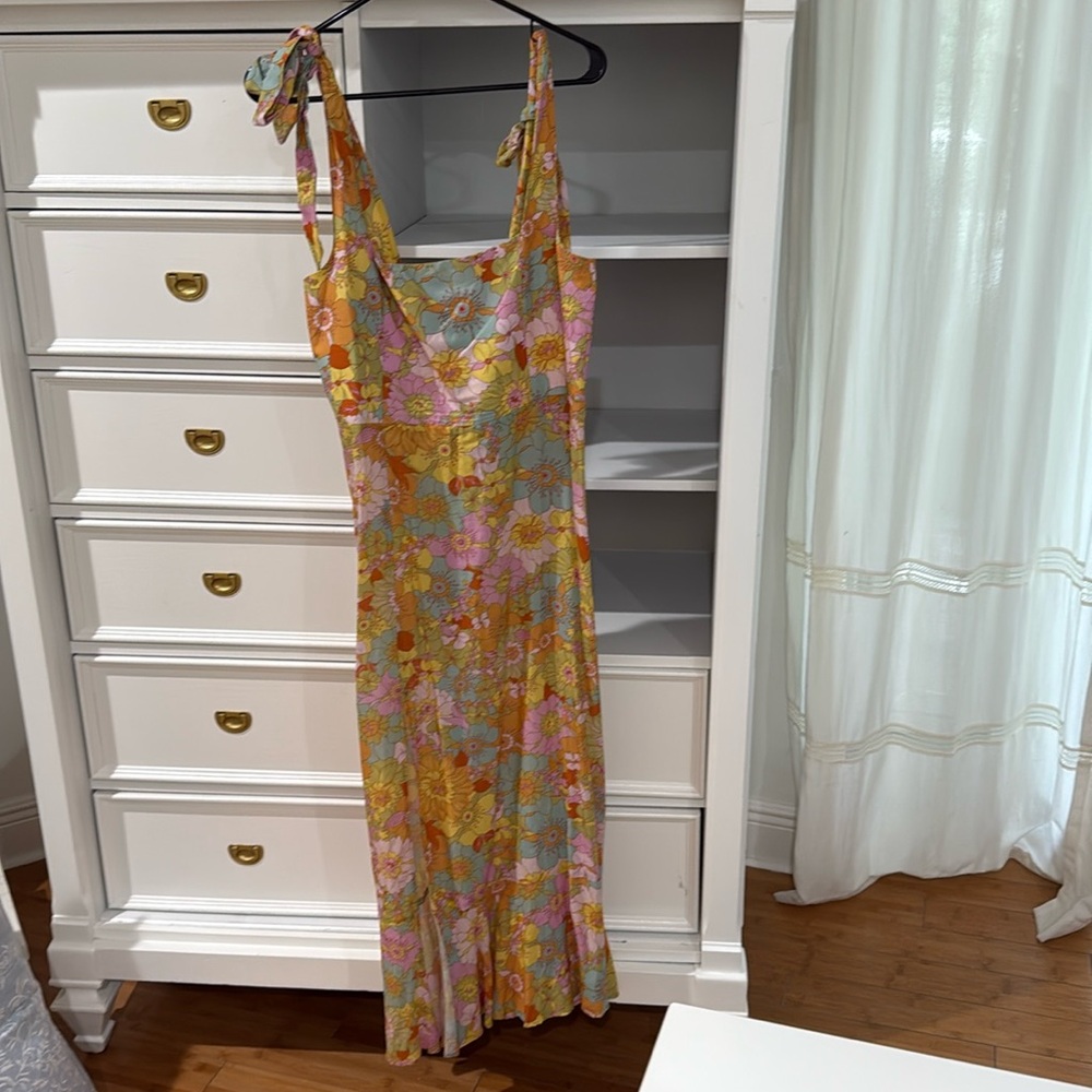 Fun flower print dress